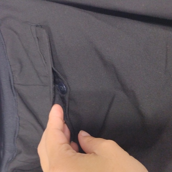 EUC Gap Maternity Modern Boot Black Dress Pants size 6L Stretch - Picture 5 of 14